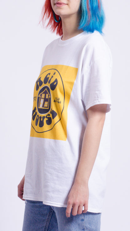 Acid House Short Sleeve Tee White