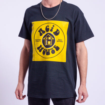Acid House Short Sleeve Tee Black