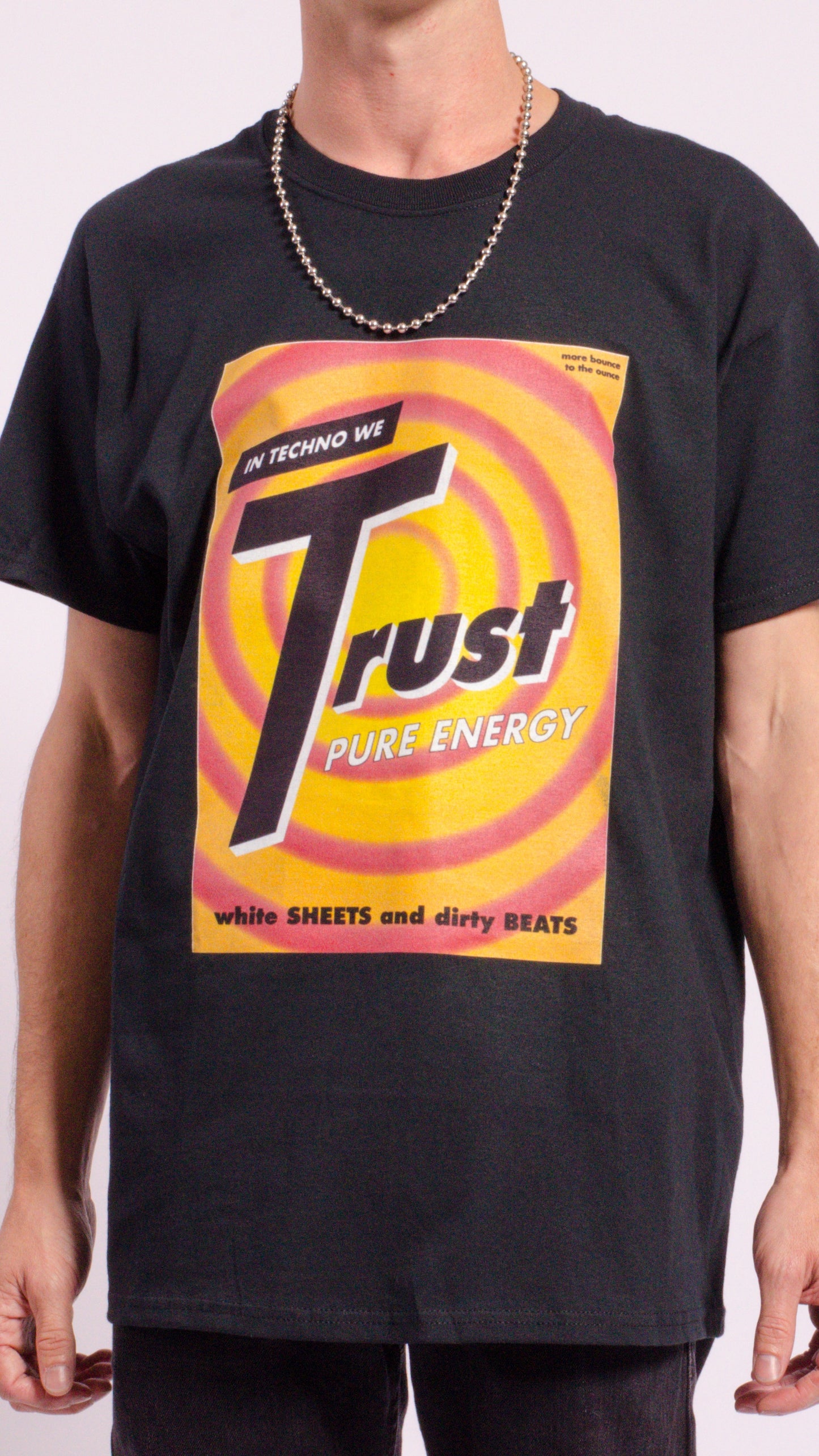 Trust T-shirt met korte mouwen, zwart