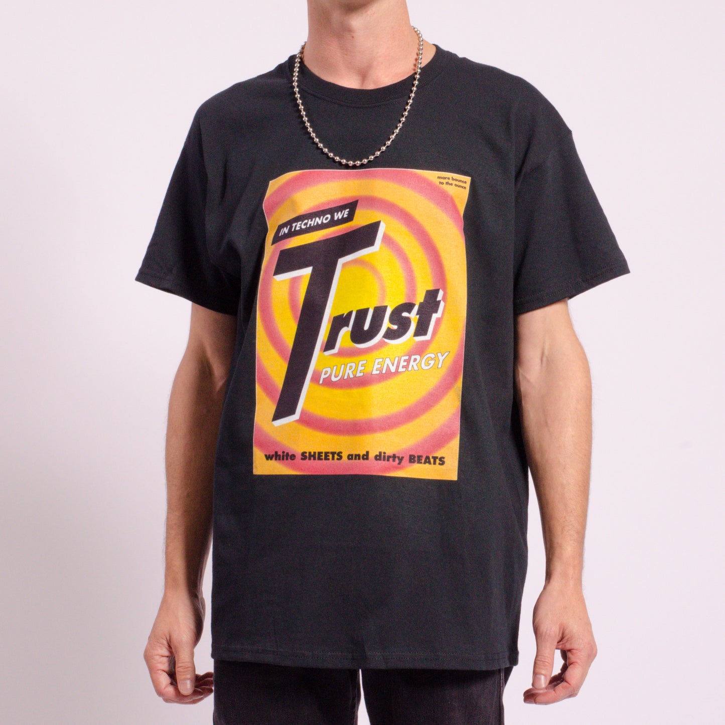 Trust T-shirt met korte mouwen, zwart