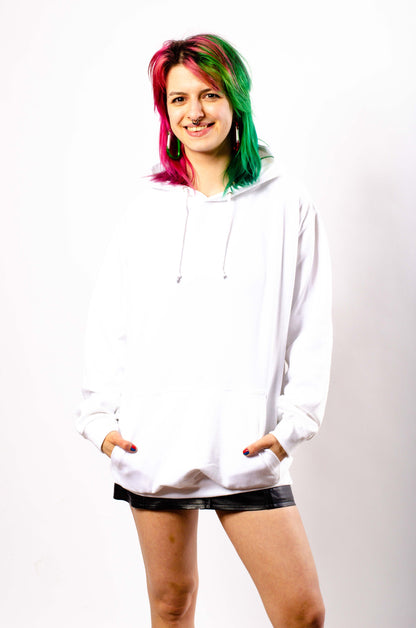 Planet Rave Hoody Wit/Blauw