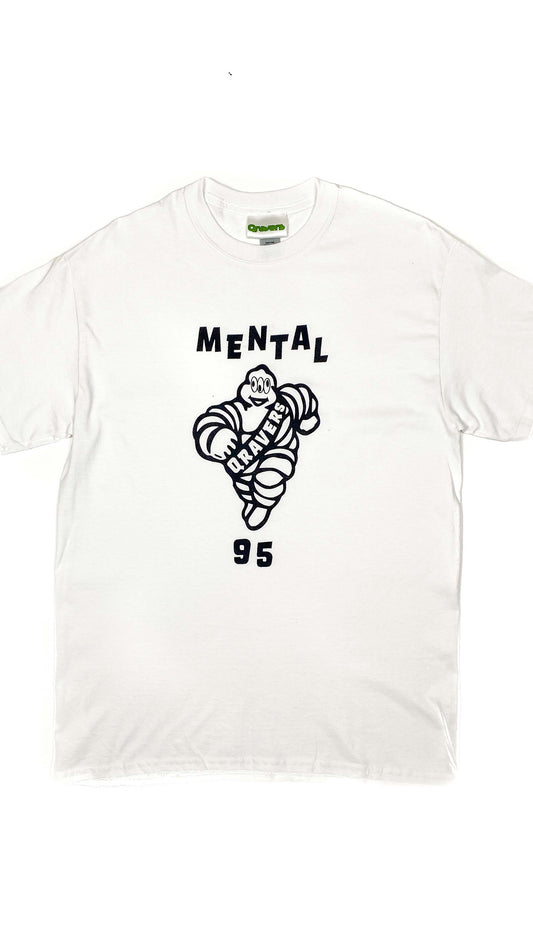 Mental 95 Rave Tshirt White